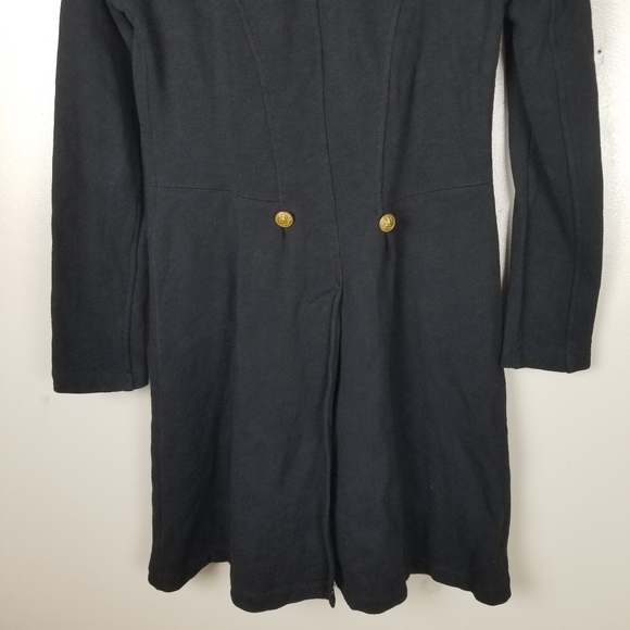 RALPH LAUREN Denim & Supply Double Breasted Knit Military Jacket Coat US S - Picture 6 of 13